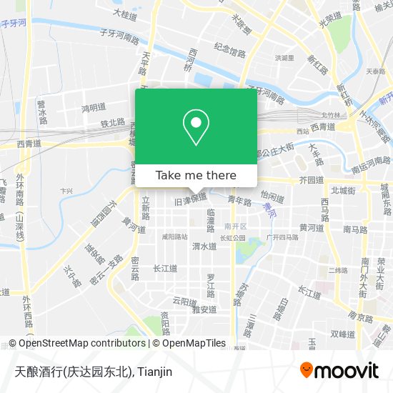 天酿酒行(庆达园东北) map