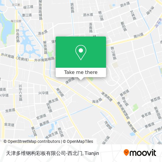 天津多维钢构彩板有限公司-西北门 map