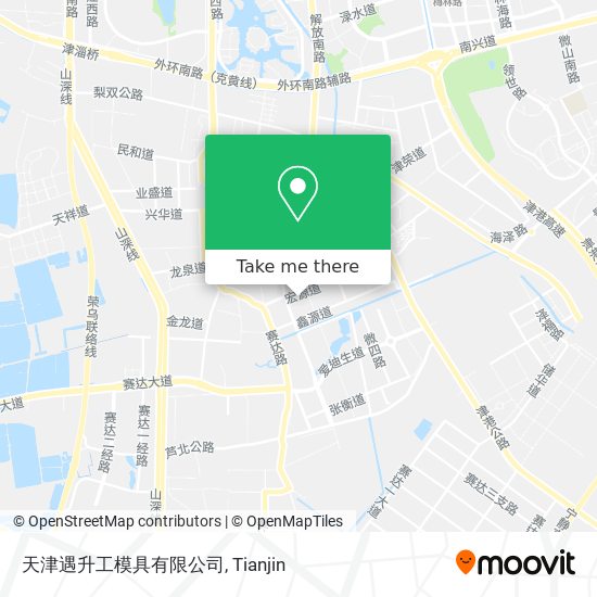 天津遇升工模具有限公司 map