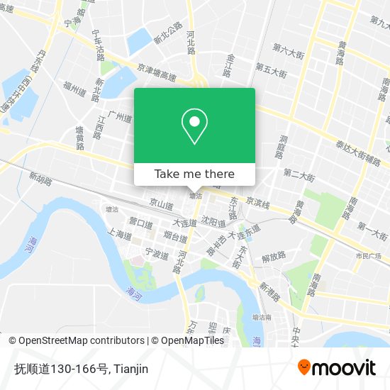 抚顺道130-166号 map