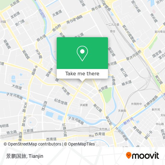 景鹏国旅 map