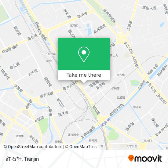 红石轩 map