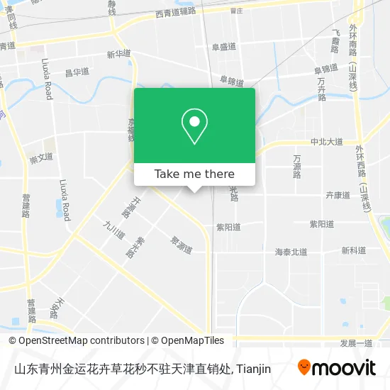 山东青州金运花卉草花秒不驻天津直销处 map