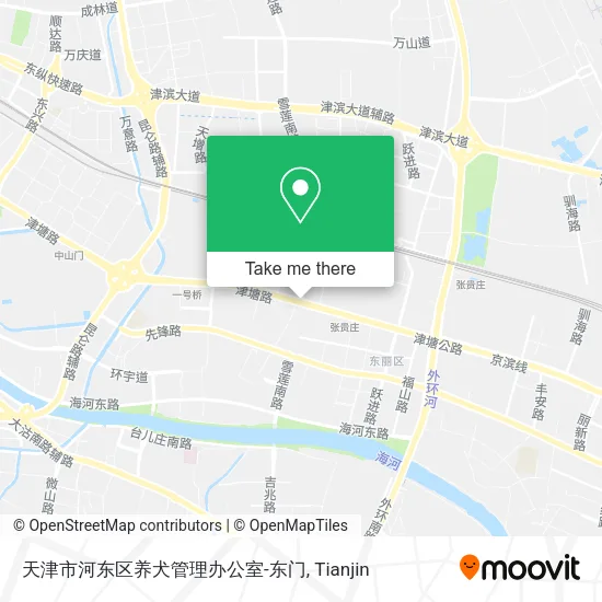 天津市河东区养犬管理办公室-东门 map
