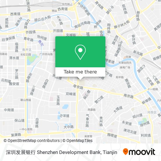 深圳发展银行 Shenzhen Development Bank map