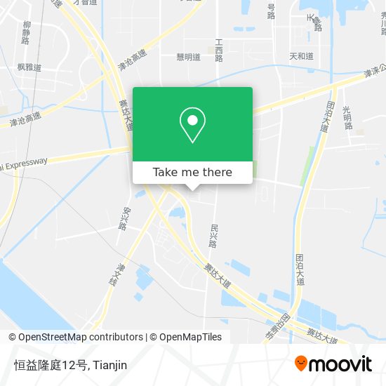 恒益隆庭12号 map