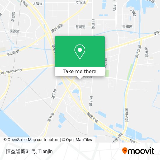恒益隆庭31号 map