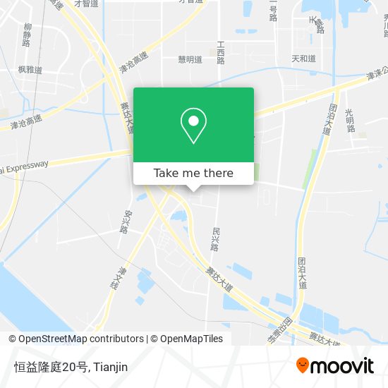 恒益隆庭20号 map