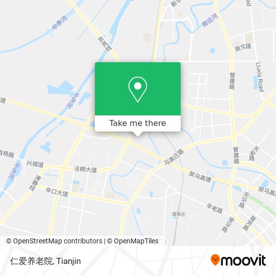 仁爱养老院 map