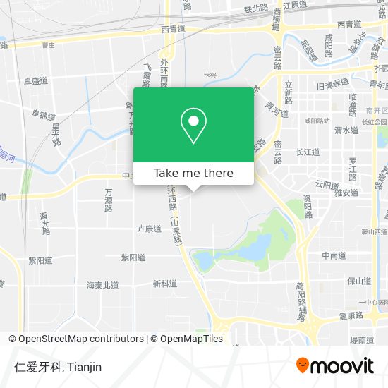 仁爱牙科 map