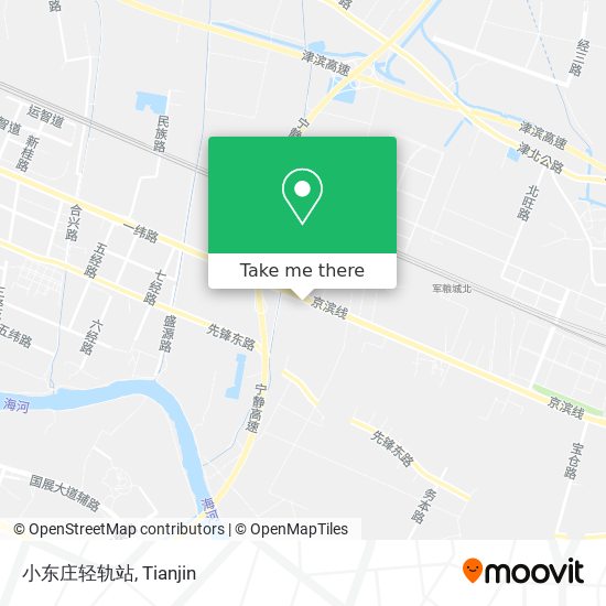 小东庄轻轨站 map