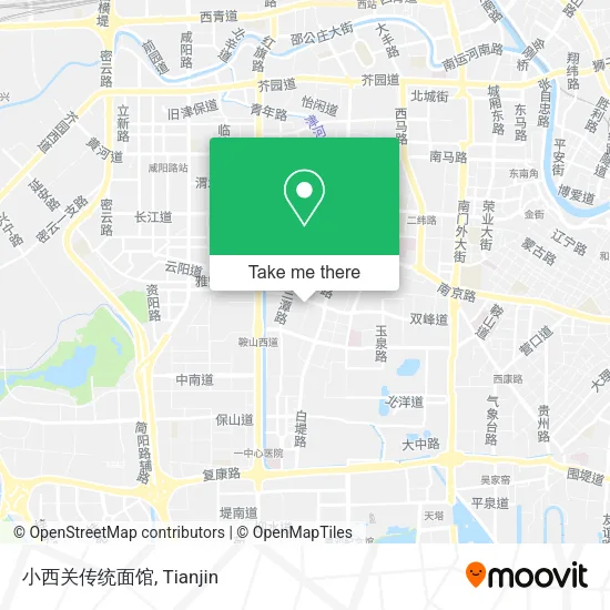 小西关传统面馆 map