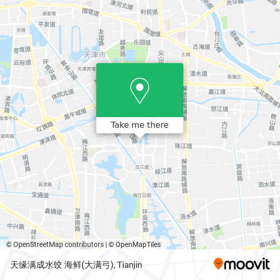 天缘满成水饺 海鲜(大满弓) map