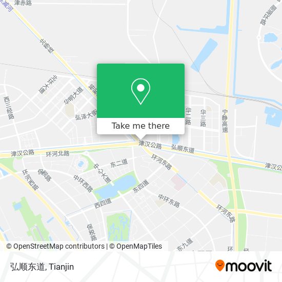 弘顺东道 map