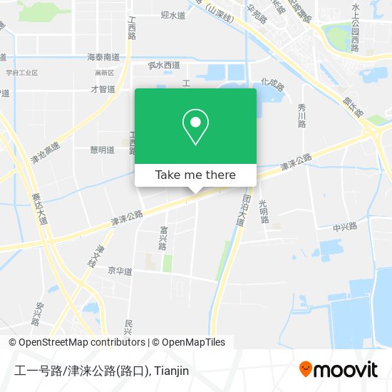 工一号路/津涞公路(路口) map