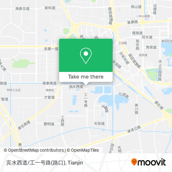 宾水西道/工一号路(路口) map