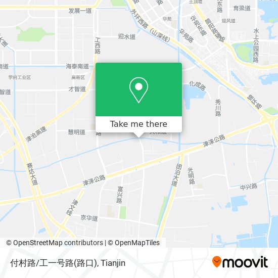 付村路/工一号路(路口) map