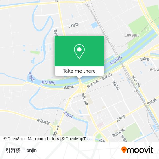 引河桥 map