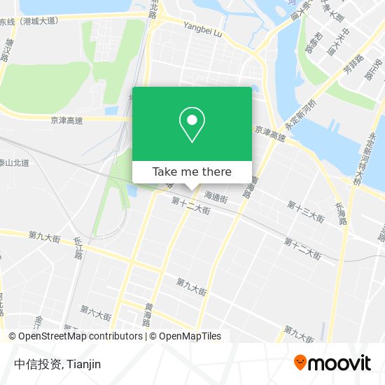 中信投资 map
