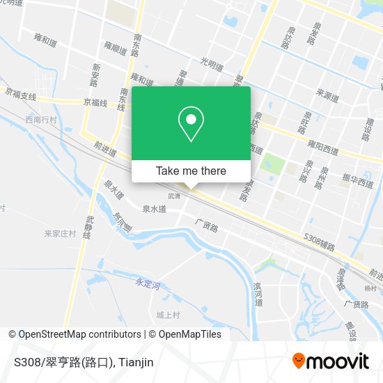 S308/翠亨路(路口) map
