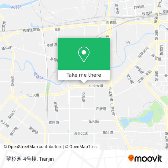 翠杉园-4号楼 map