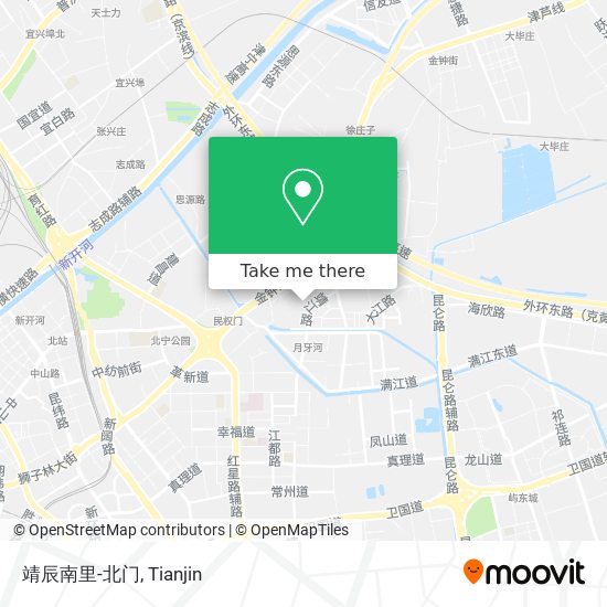靖辰南里-北门 map