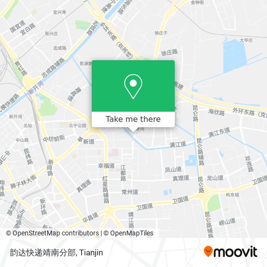 韵达快递靖南分部 map