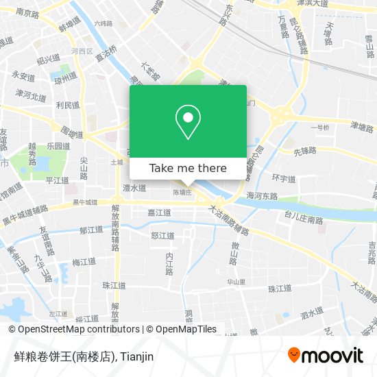 鲜粮卷饼王(南楼店) map