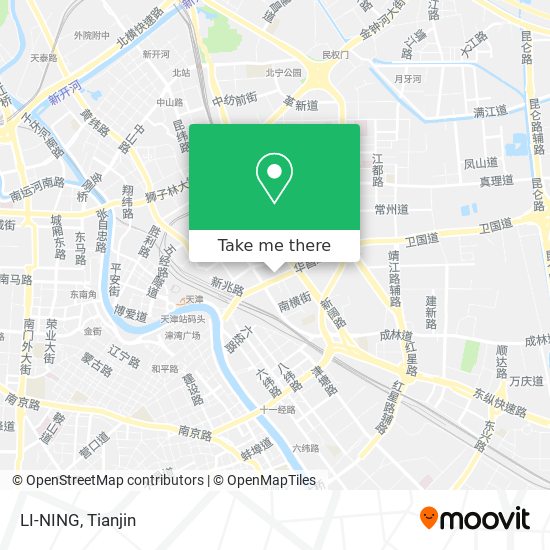 LI-NING map
