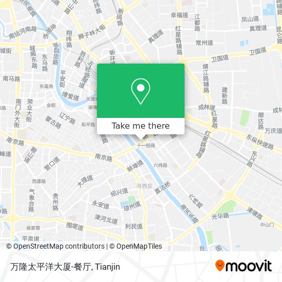 万隆太平洋大厦-餐厅 map