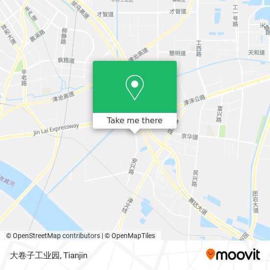 大卷子工业园 map