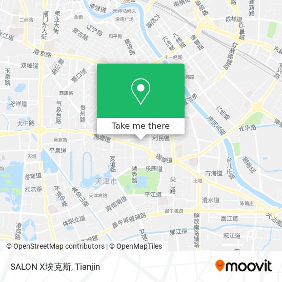 SALON X埃克斯 map