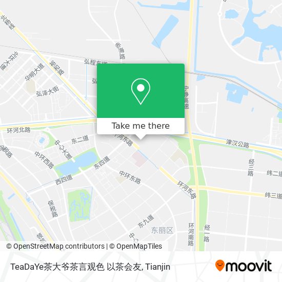 TeaDaYe茶大爷茶言观色 以茶会友 map