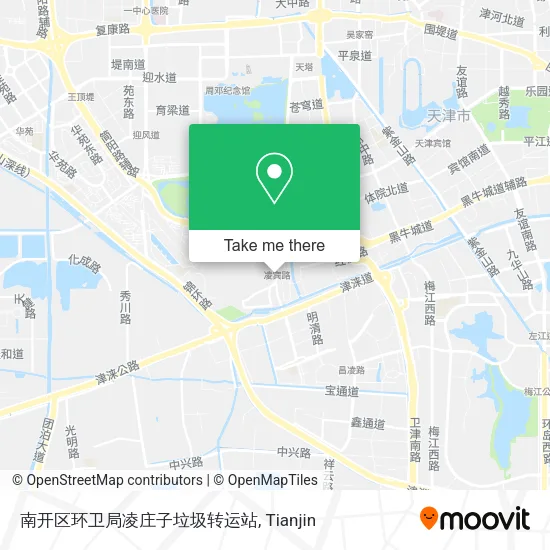 南开区环卫局凌庄子垃圾转运站 map