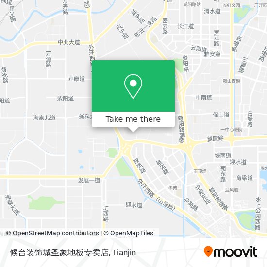 候台装饰城圣象地板专卖店 map