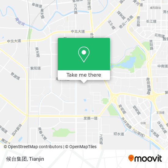 候台集团 map