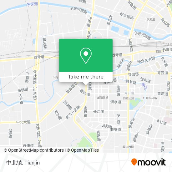 中北镇 map