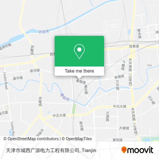 天津市城西广源电力工程有限公司 map