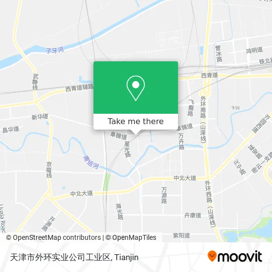 天津市外环实业公司工业区 map