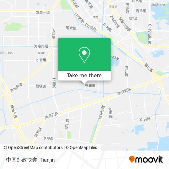 中国邮政快递 map