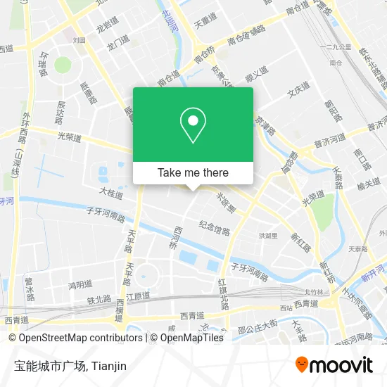 宝能城市广场 map