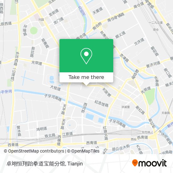 卓翊恒翔跆拳道宝能分馆 map