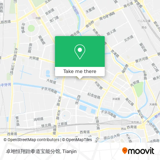 卓翊恒翔跆拳道宝能分馆 map