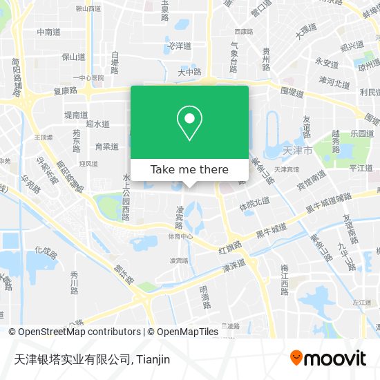 天津银塔实业有限公司 map