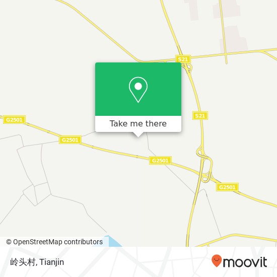 岭头村 map
