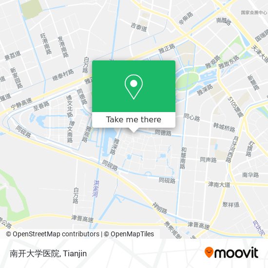 南开大学医院 map