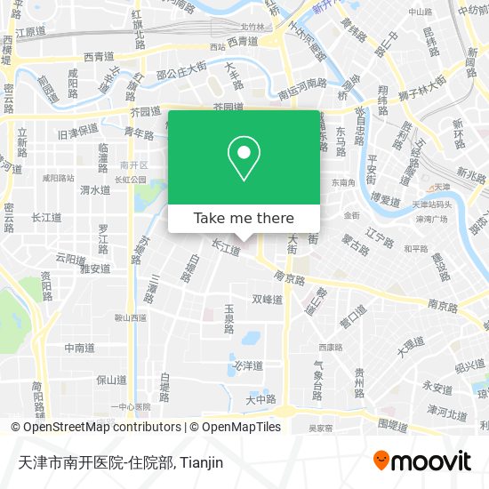 天津市南开医院-住院部 map