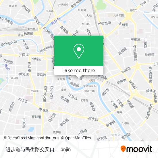 进步道与民生路交叉口 map