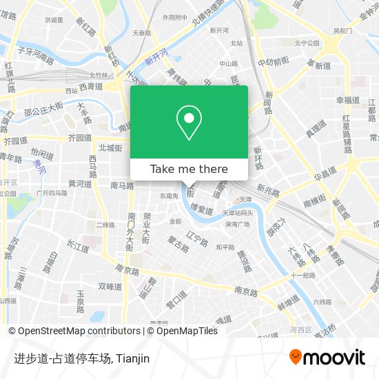 进步道-占道停车场 map