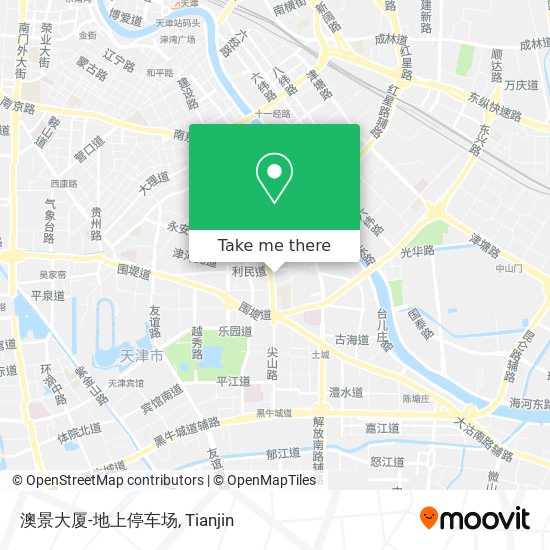 澳景大厦-地上停车场 map